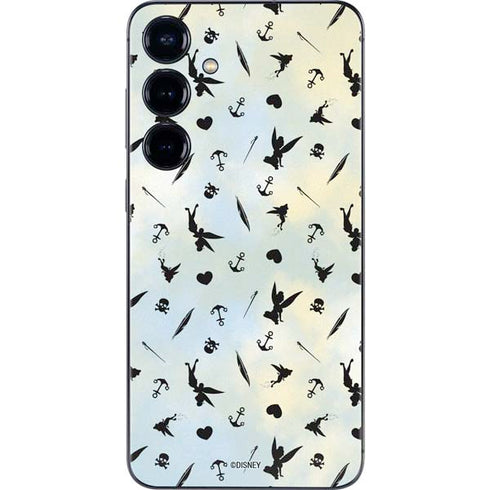 Disney Tinker Bell Fairy Size Pattern Galaxy S25 Skin